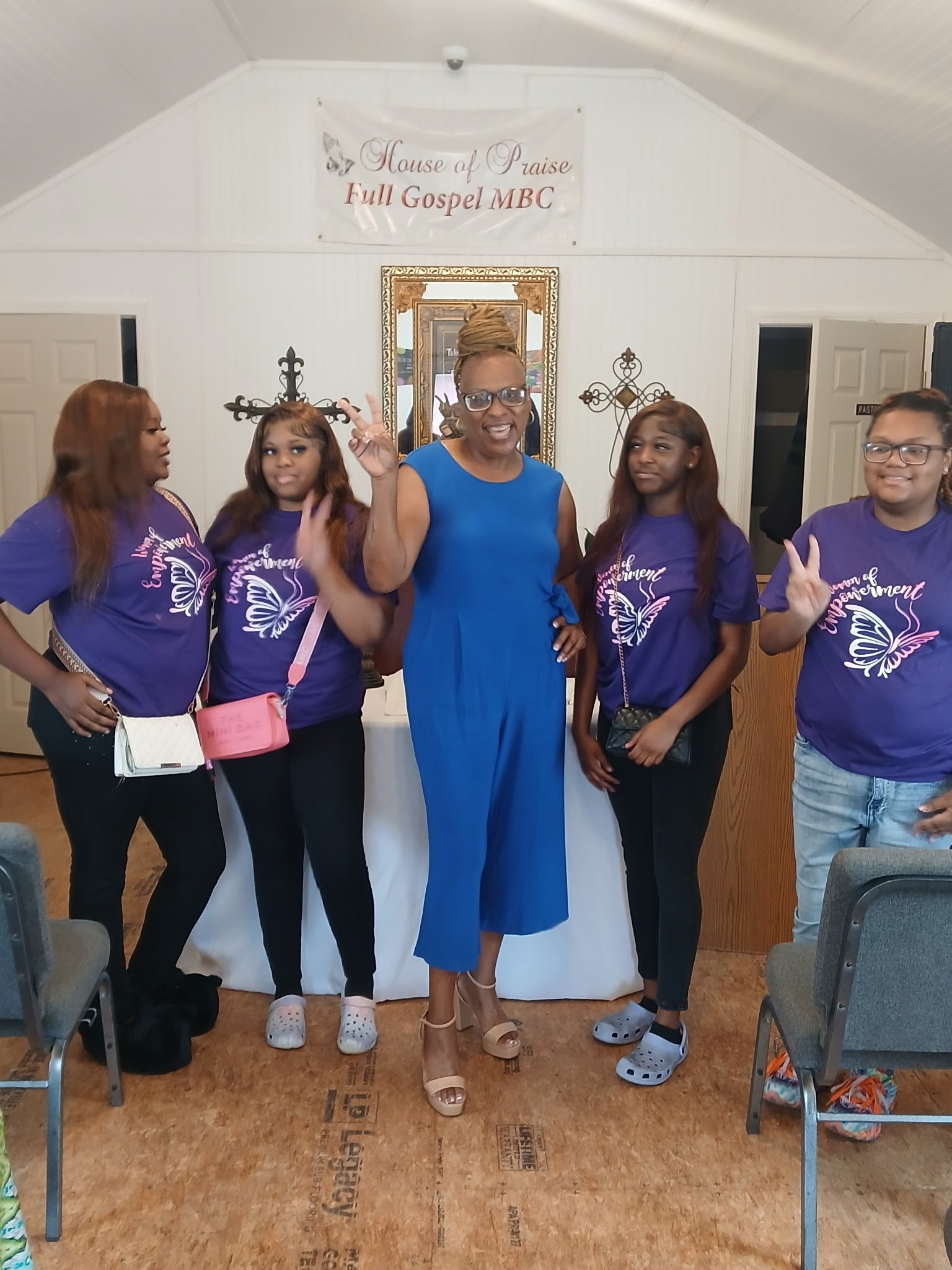 First Lady Thomas & the Choir